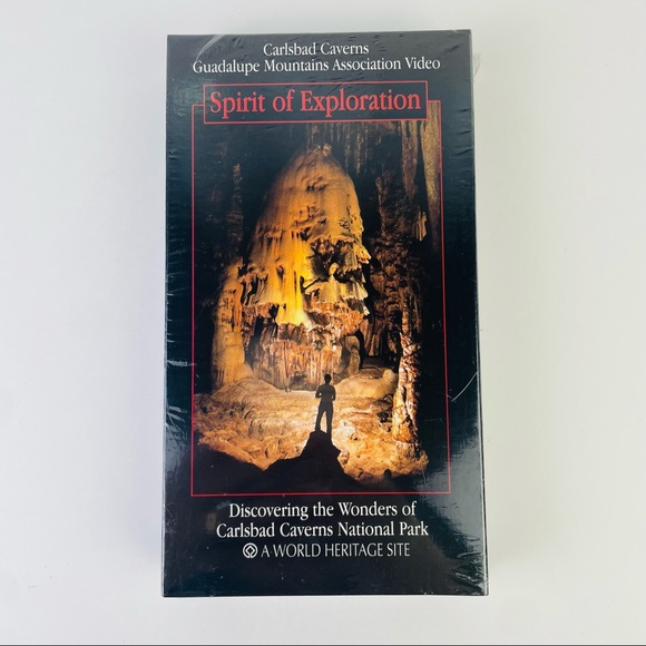 Carlsbad Caverns Spirit Of Exploration VHS Guadalupe Mountains Association Video - Picture 1 of 4